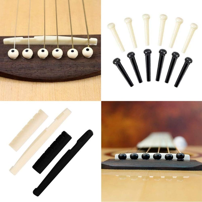 Anvin Acoustic Guitar Accessories Kit - Replacement Strings, Picks, Capo, String Winder, Bridge Pins, Picks for Guitar Players Beginners (48 Pcs) - Image 5